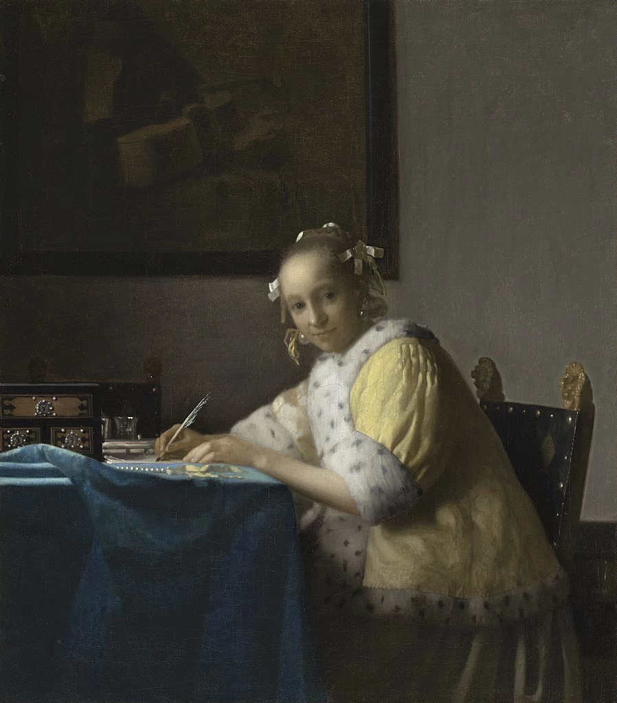 Una signora che scrive - National Gallery of Art